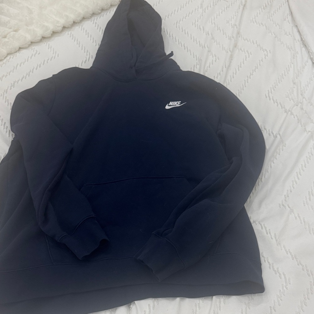 Nike Dark Blue Pullover Hoodie - Picture 1 of 1